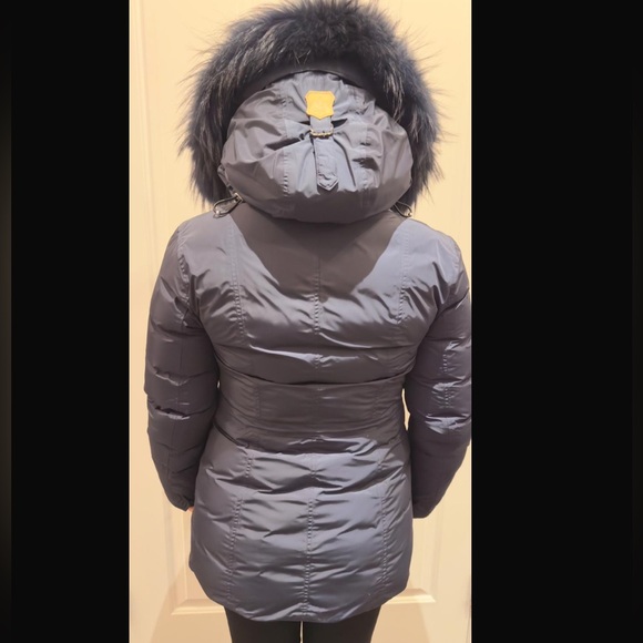 MACKAGE parka with 90% duck down, real racoon fur trim, size s - Picture 9 of 9